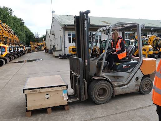 Counterbalance forklift driver in London